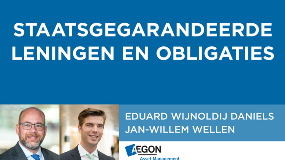 Aegon AM podcast: Staatsgegarandeerde leningen & ESG