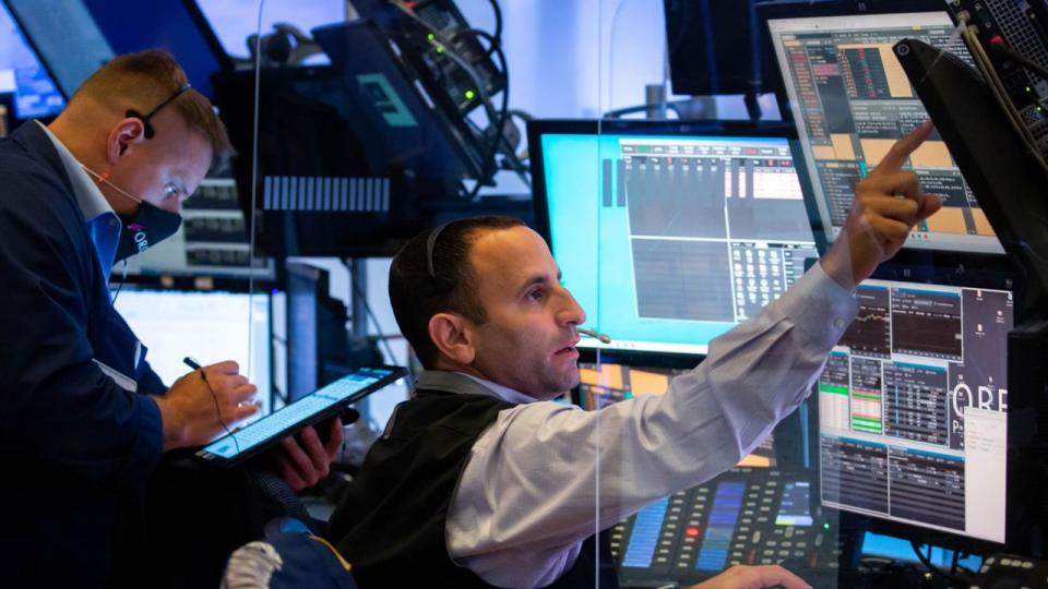 Wall Street handelaar Wall Street handelaar