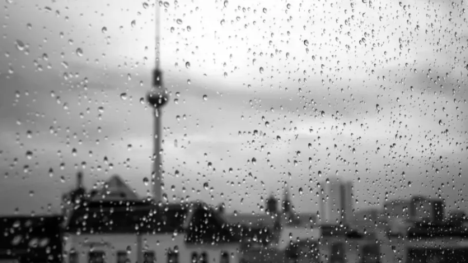 Regenachtig Berlijn