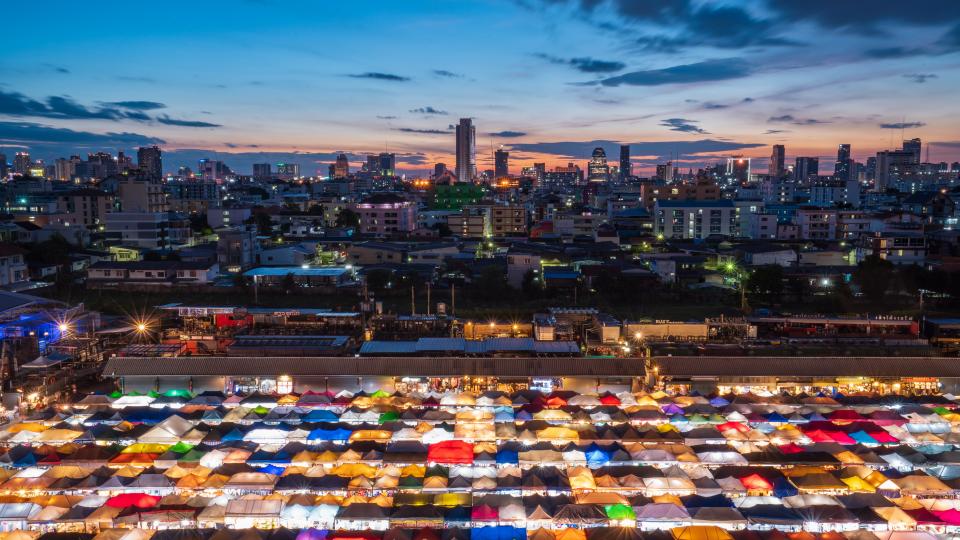 Ratchada markt in Bankok, Thailand Ratchada markt in Bankok, Thailand