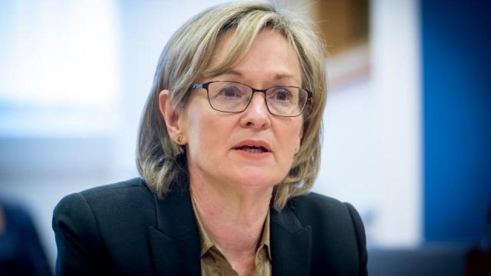 Eurocommissaris Mairead McGuinness, EU 2020
