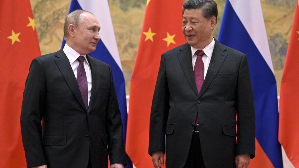 Vladimir Putin en Xi Jinping