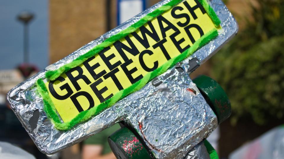 Greenwashing Greenwashing