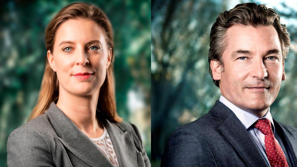Florentine Hanlo en Mark Buitenhuis, Van Lanschot Kempen Florentine Hanlo en Mark Buitenhuis, Van Lanschot Kempen
