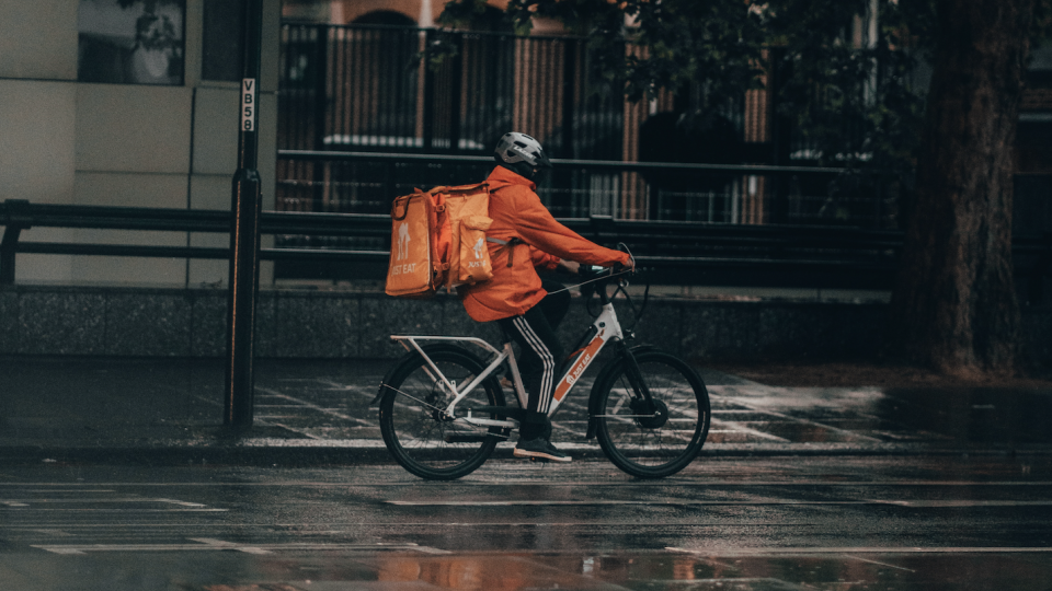 Just Eat Takeaway, foto door Joshua Lawrence via Unsplash Just Eat Takeaway, foto door Joshua Lawrence via Unsplash