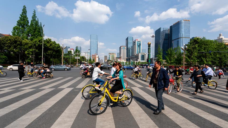 China, straatbeeld 