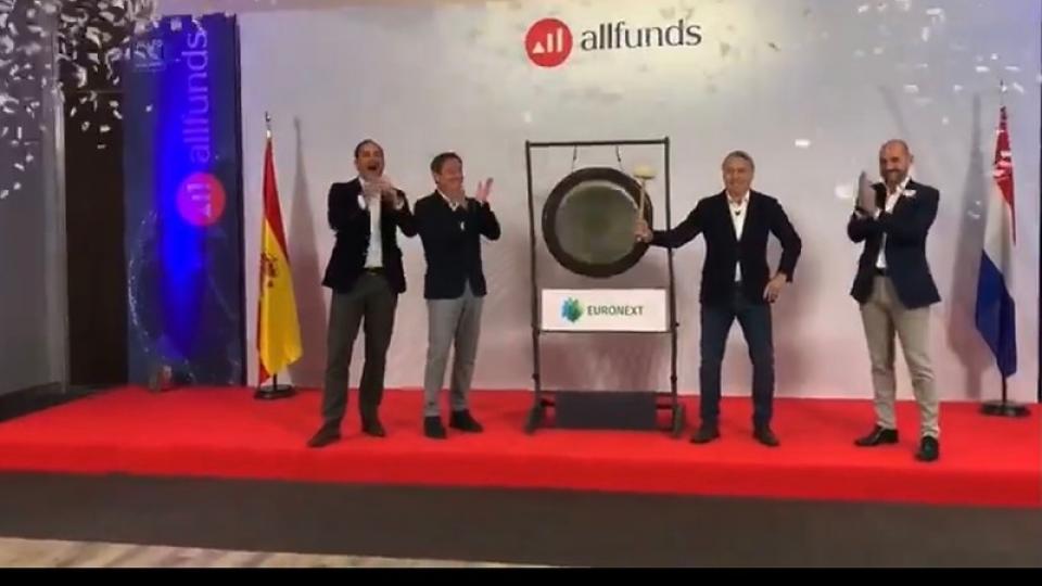 Beursgang Allfunds, Euronext Amsterdam Beursgang Allfunds, Euronext Amsterdam