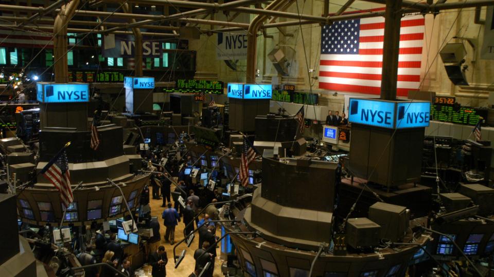 Beursvloer Wall Street