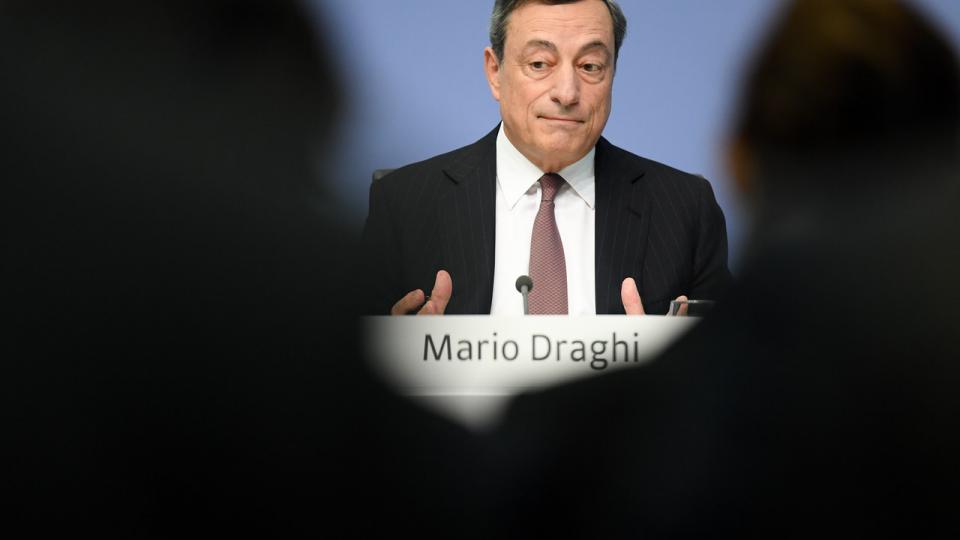 Mario Draghi, president van de ECB 