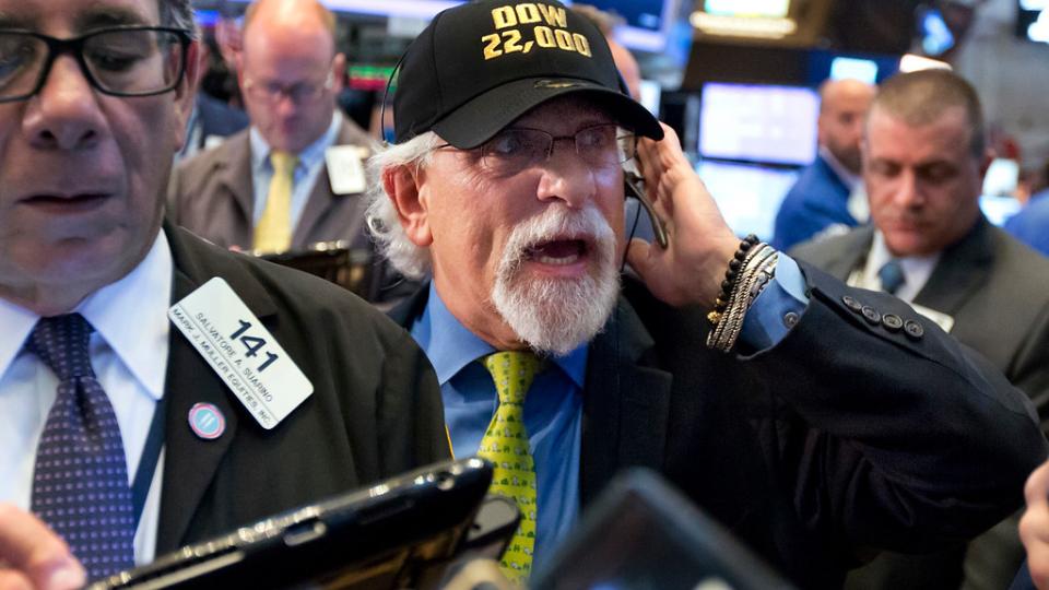 Dow Jones Handelsvloer Wall Street