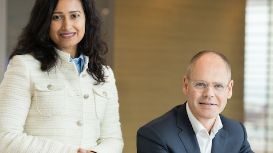Rishma Moenassing en Bart Horsten Rishma Moenassing en Bart Horsten
