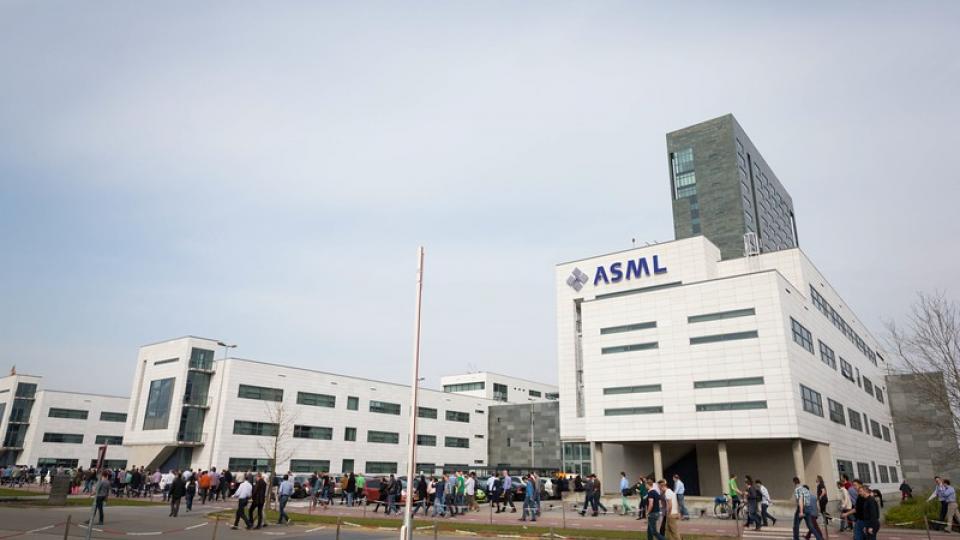 ASML, Veldhoven (op archiefbeeld) ASML, Veldhoven (op archiefbeeld)