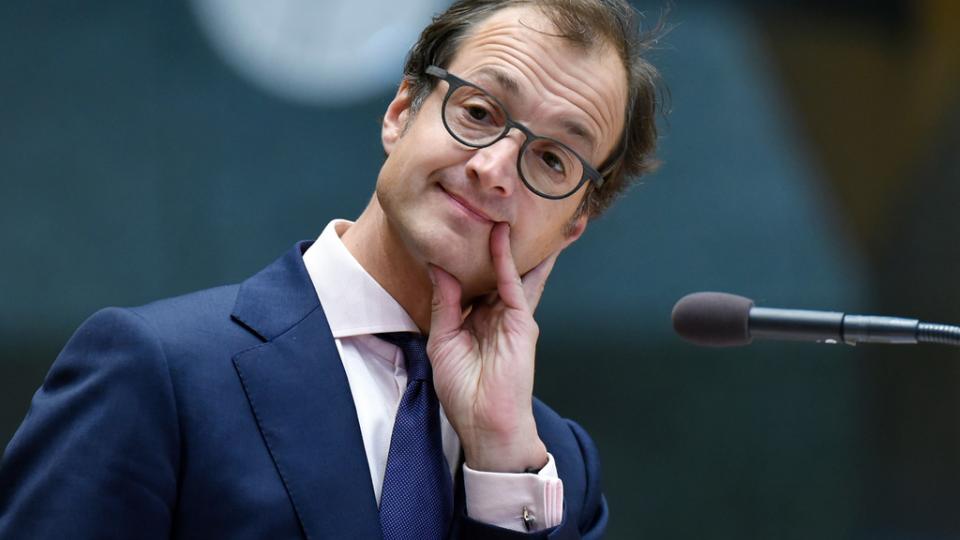 Staatsecretaris Eric Wiebes van Financiën