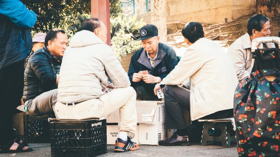 Chinees straatbeeld