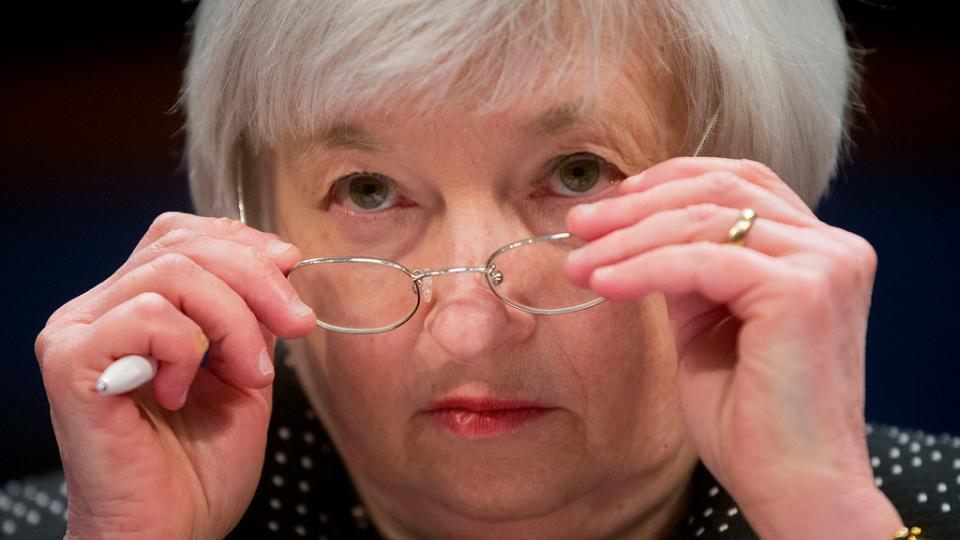 Fed-voorzitter Janet Yellen