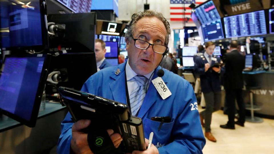 Wall Street, handelsvloer Wall Street, handelsvloer