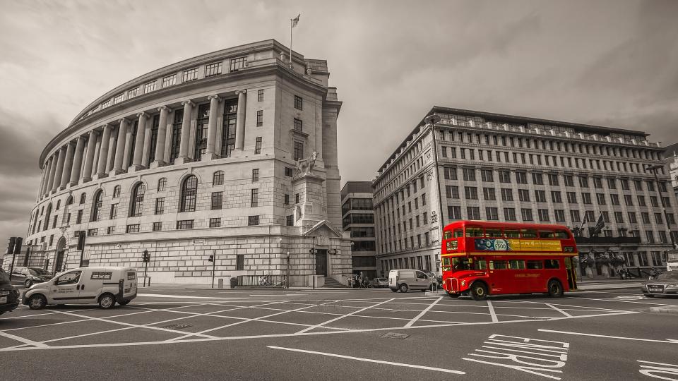 Straatbeeld Londen 