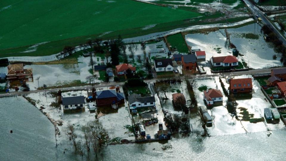 Ondergelopen huizen 