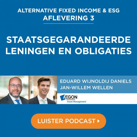 Aegon AM: Staatsgegarandeerde leningen & ESG