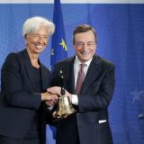 Christine Lagarde, Mario Draghi, 2019 