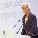 Lagarde in Sintra, foto ECB