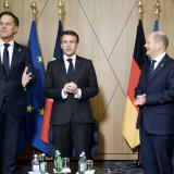 Rutte, Macron, Scholz, EU-top 2022