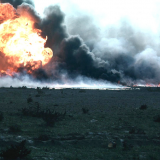Brandende olievelden, Koeweit 1991