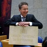 Minister Dijsselbloem van Financiën