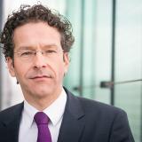 Minister Jeroen Dijsselbloem van Financiën 