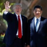 Donald Trump ontvangt XI Jinping in de VS