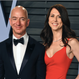 Jeff Bezos en zijn ex-echtgenote MacKenzie 